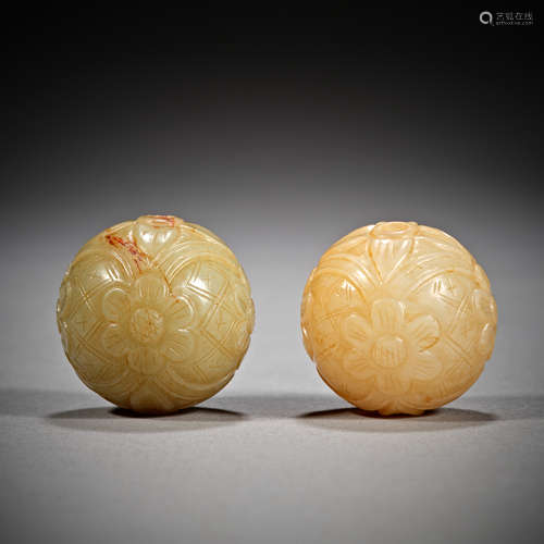 Tang Dynasty of China,Hetian Jade Bead