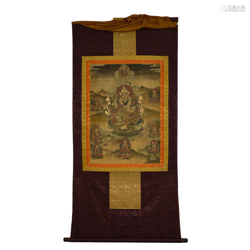 Qing Dynasty of China,Thangka