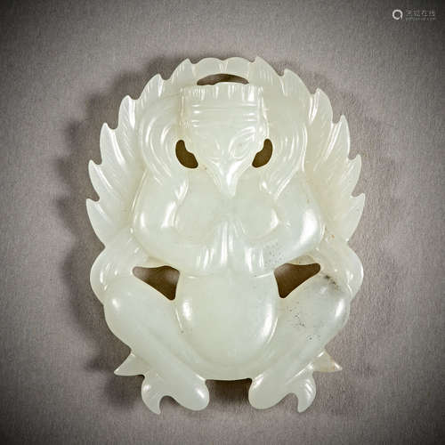 Yuan Dynasty of China,Hetian Jade God Bird