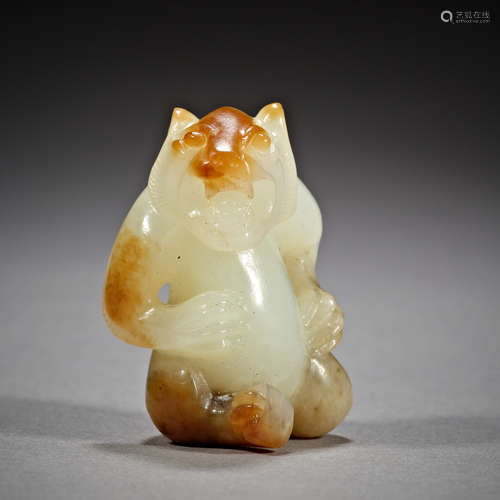 Han Dynasty of China,Hetian Jade Bear