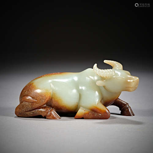 Qing Dynasty of China, Hetian Jade Cow