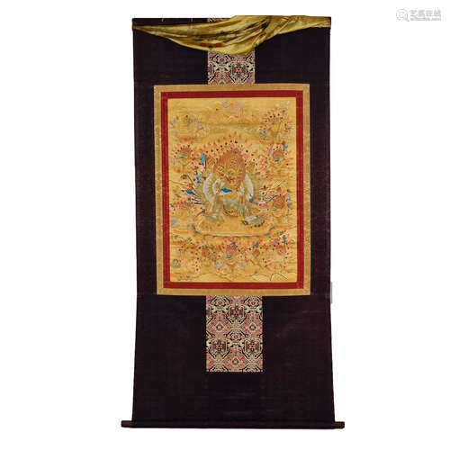 Qing Dynasty of China,Thangka