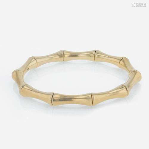 An 18K yellow gold bracelet, Gucci