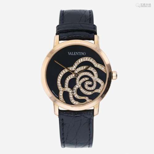 A lady s diamond watch, Valentino