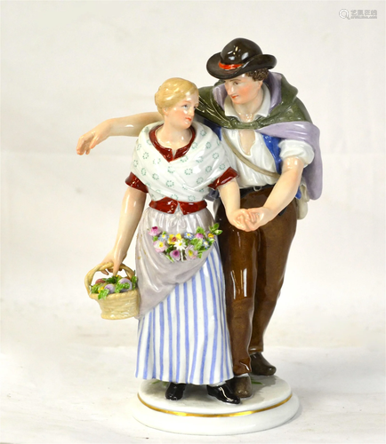 Meissen Double Figure