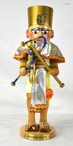 Steinback Wood Nutcracker of Pharaoh