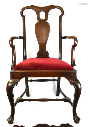 Queen Anne Arm Chair