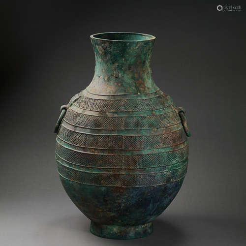 CHINESE HAN DYNASTY BRONZE VASE