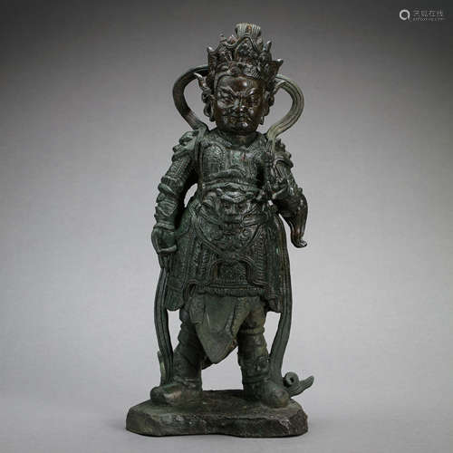 CHINESE MING DYNASTY BRONZE MASTER