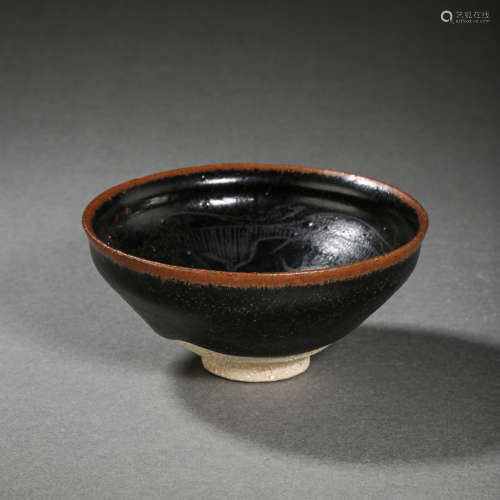 CHINESE SOUTHERN SONG DYNASTY JIAN WARE BLACK GLAZE CUP