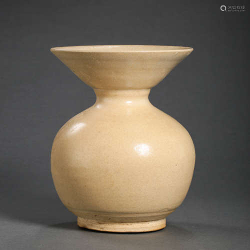 CHINESE TANG DYNASTY GONGXIAN WARE WHITE PORCELAIN SLAG BUCK...
