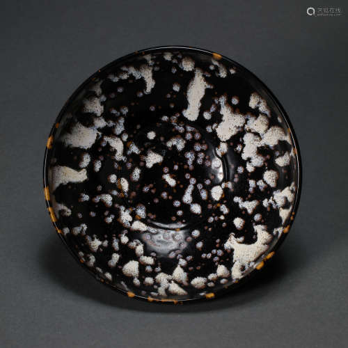 SOUTHERN SONG DYNASTY JIZHOU WARE SPRINKLED SPOTTED BOWL