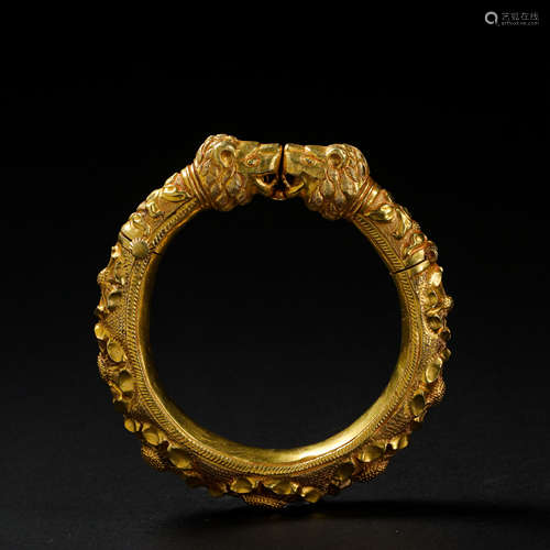 WEST ASIAN PURE GOLD BRACELET