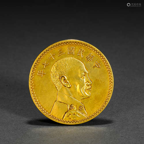 Gold coins of the Republic of China