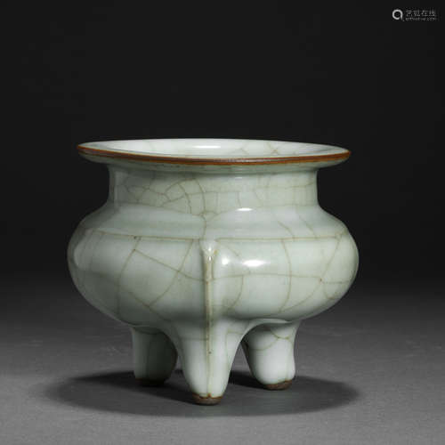 Song Ge Glazed Incense Burner