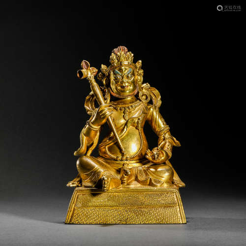 Statue of God of Wealth in Qing Dynasty