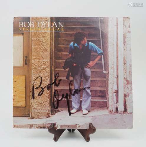 Bob Dylan, American, b.1941 Street - Legal, 1978 Vinyl recor...