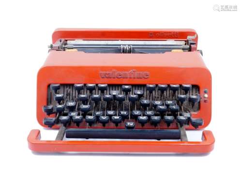 Ettore Sottsass, a `Valentine` typewriter for Olivetti, c.19...