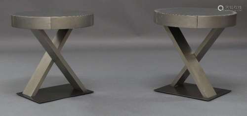 Armani Casa, a pair of `Cimarosa` side tables, c.2015, the s...
