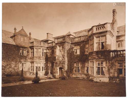 A collection of archival photographs of properties and estat...