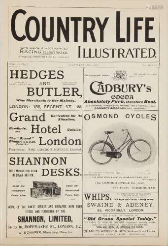 Country Life, Illustrated, with which is incorporated Racing...