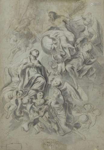 Austrian School, early 18th century- The Assumption of the V...