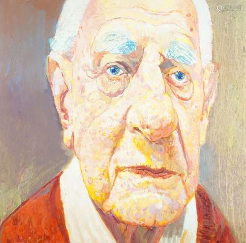 Meirion Ginsberg, Welsh b.1985- Old Man, 2012; oil on canvas...