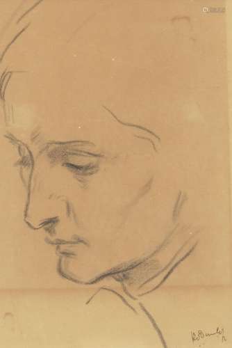 Ronald Ossory Dunlop RBA, Irish 1894-1973- Female Portrait S...
