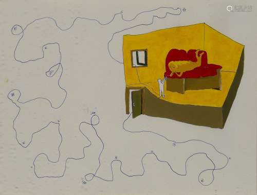 Bertold Stallmach, Swiss, b.1984- Untitled, 2009; oil and bi...