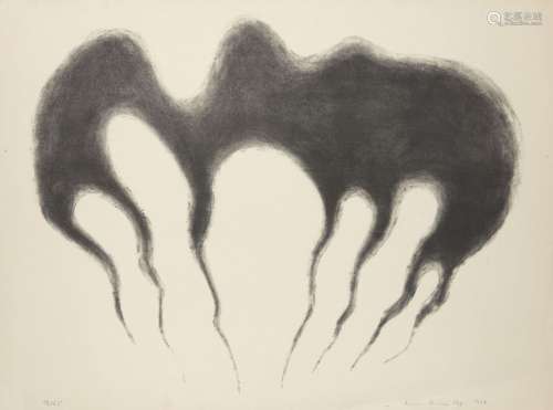 British 20th Century, Untitled (Abstract Form), 1964; lithog...