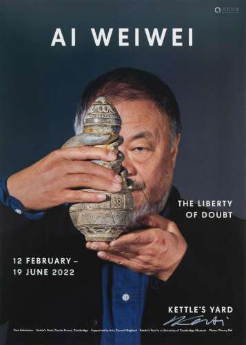 Ai Weiwei, Chinese b.1957- The Liberty of Doubt Poster, 2022...