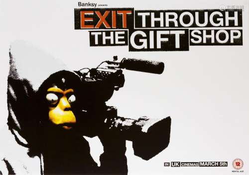 Banksy, British b.1974- Exit through the gift shop; offset l...