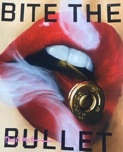 Daniel Maltzman "Bite The Bullet" Signed & Num...