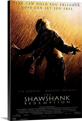 The Shawshank Redemption Canvas Reproduction