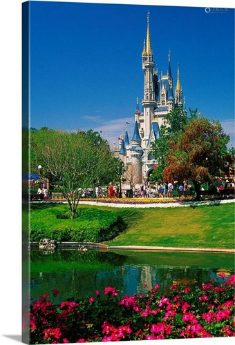 Florida, Orlando, Disney World, Magic Kingdom, Cinderella Ca...