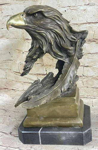 American Bald Eagle Bronze Sculpture