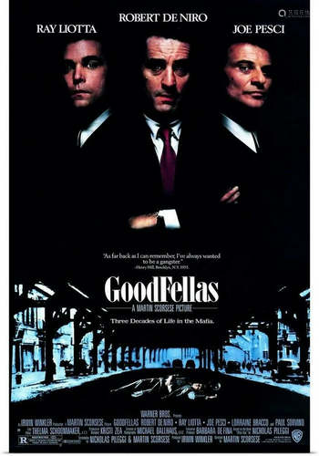 Goodfellas 1990 Wall Art Print