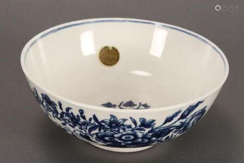 18th Century Blue and White Porcelain Bowl,