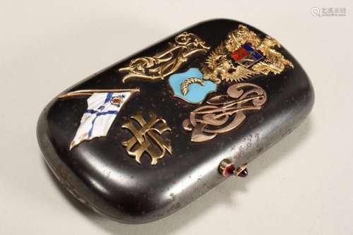 Fine Early 20th Century Russian Cigarette Case,