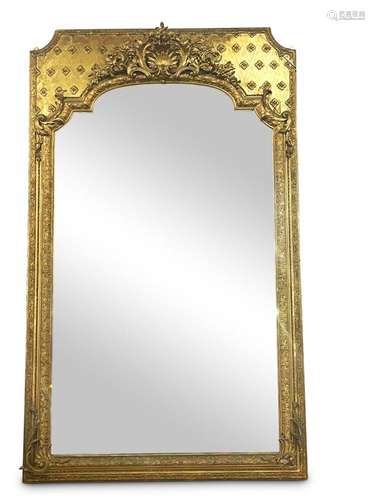 Late 19th Century French Mirror,