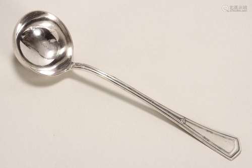 Heavy Austro-Hungarian Silver Ladle,