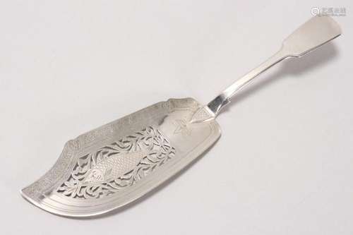 Victorian Sterling Silver Fish Server,