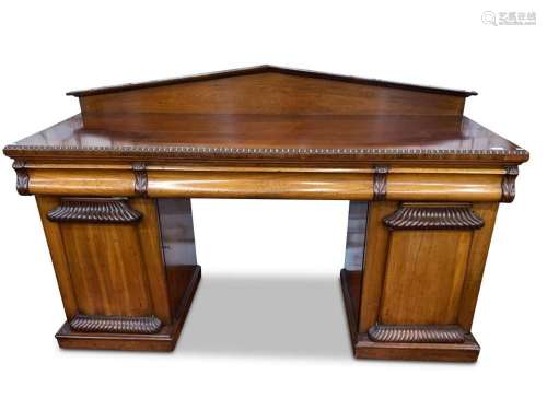 Mid 19th Century Australian Cedar Twin Pedestal