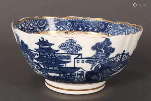 18th Century Caughley Salopian Ware Blue and
