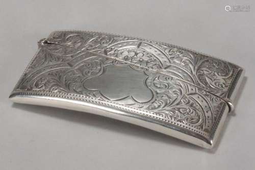 Edwardian Sterling Silver Card Case,