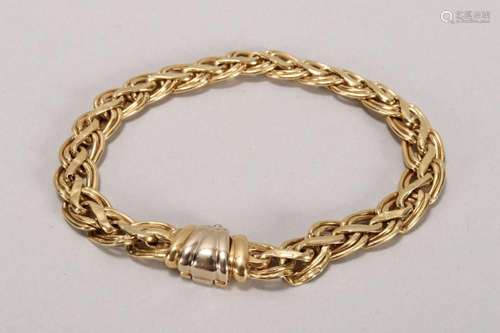 Italian 18ct Gold Bracelet,