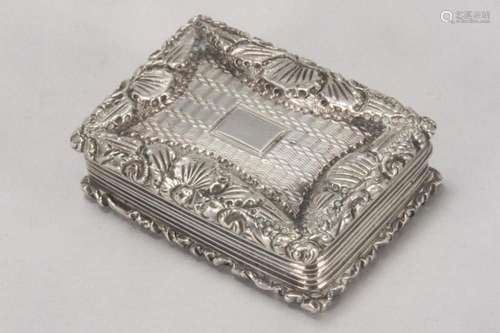 William IV Sterling Silver Vinaigrette,