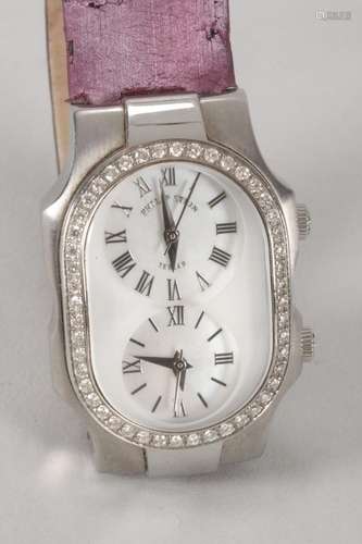 Ladies Philip Stein Diamond Set Wristwatch,