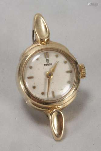 Ladies10ct Gold Tudor Wristwatch,