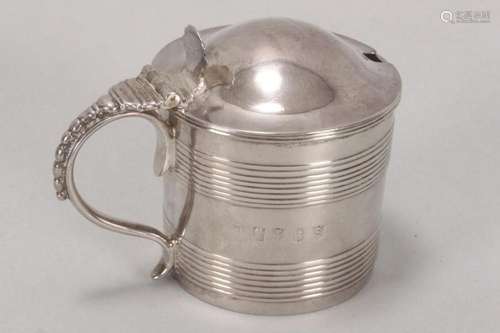 George III Irish Sterling Silver Mustard Pot,